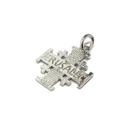 Croce di Gerusalemme  argento 925