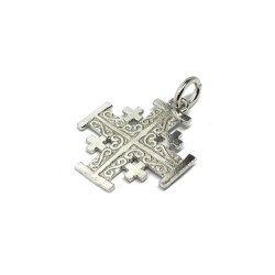 Croce di Gerusalemme  argento 925