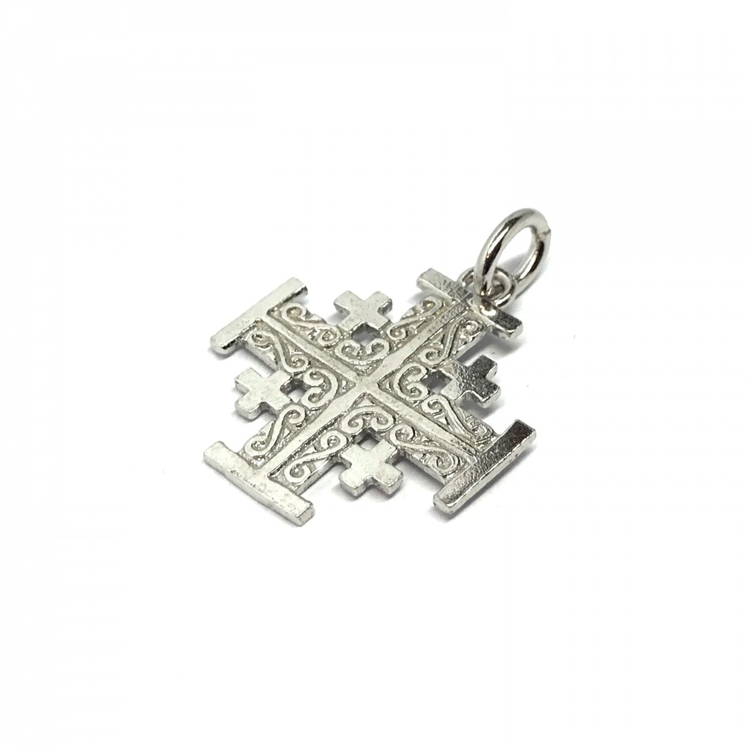 Details about   925 Sterling Silver Order Of St.John Maltese Cross Amalfi cross Pendant Gift Jew 