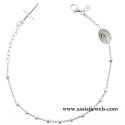 Bracciale rosario argento 925