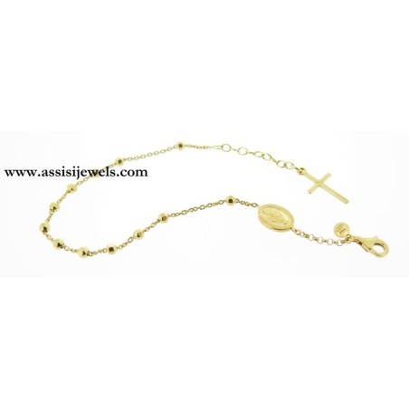 925 sterling silver rosary bracelet