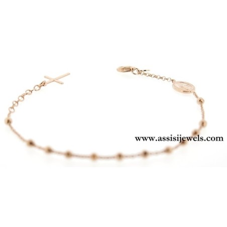 Bracciale rosario argento 925