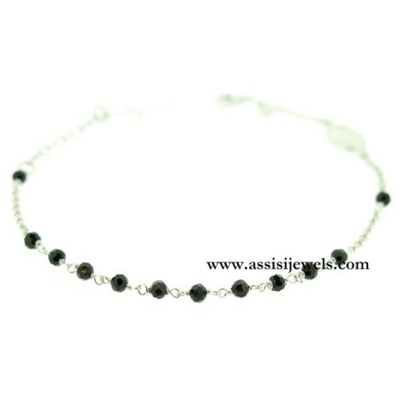 Bracciale rosario argento 925