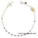 925 sterling silver rosary bracelet