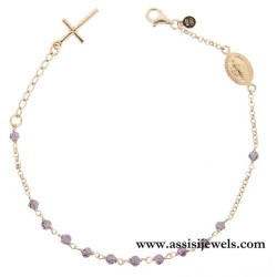 925 sterling silver rosary bracelet