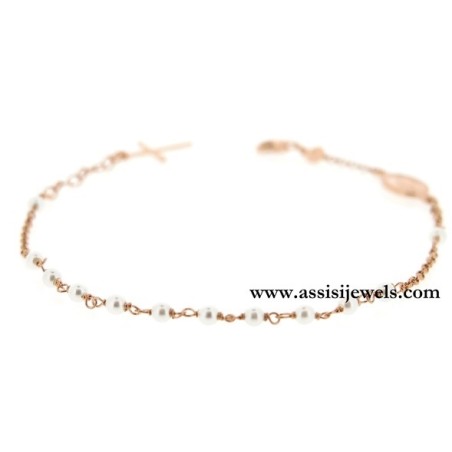 Bracciale rosario argento 925
