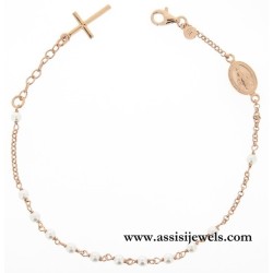 925 sterling silver rosary bracelet