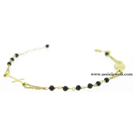 Bracciale rosario argento 925