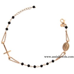 Bracciale rosario argento 925