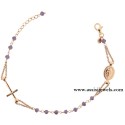 925 sterling silver rosary bracelet