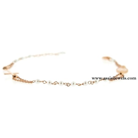 925 sterling silver rosary bracelet