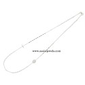 925 sterling silver rosary necklace