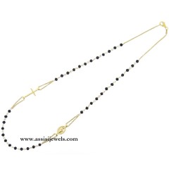925 sterling silver rosary necklace
