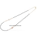 Collana rosario argento 925