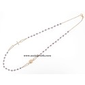 925 sterling silver rosary necklace