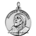 925 sterling silver Saint Mother Teresa of Calcutta medal