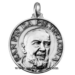 collana padre pio ciondolo in argento 925 - cll1720