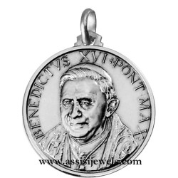 925 sterling silver Pope Benedict XVI medal