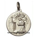 925 sterling silver Saint Rita medal