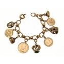 Alcozer & J. brass bracelet