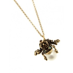 Alcozer & J. brass necklace