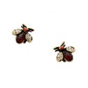 Alcozer & J. brass earrings