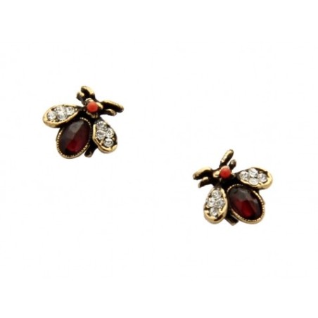 Alcozer & J. brass earrings