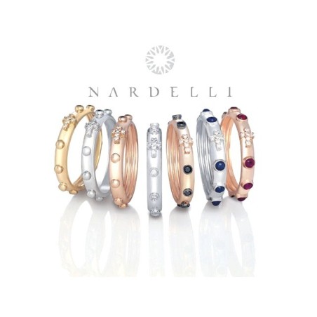 Nardelli gold rosary ring