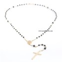 925 sterling silver rosary necklace
