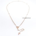 925 sterling silver rosary necklace