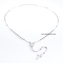 Collana rosario argento 925