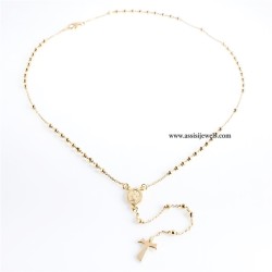 925 sterling silver rosary necklace