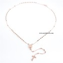 Collana rosario argento 925