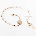 Bracciale rosario argento 925