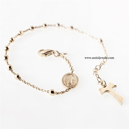 Bracciale rosario argento 925