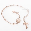 925 sterling silver rosary bracelet