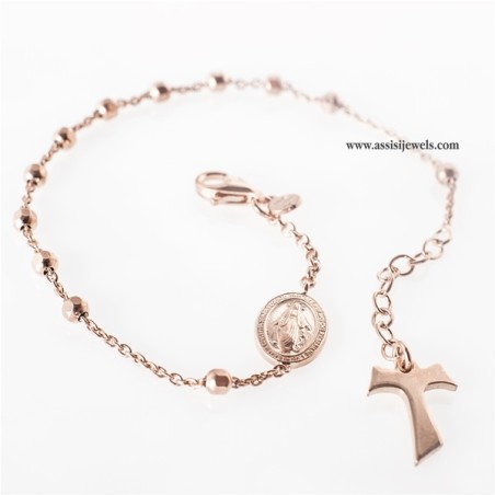 925 sterling silver rosary bracelet