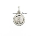 Medaglia di S. Francesco argento 925