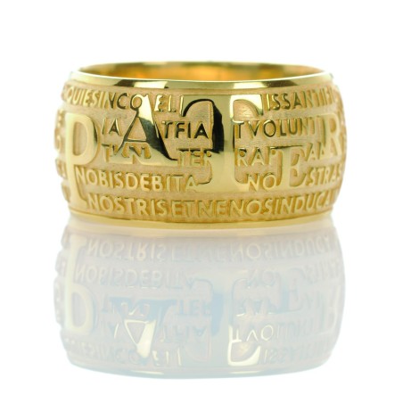 Agios Our Father ring