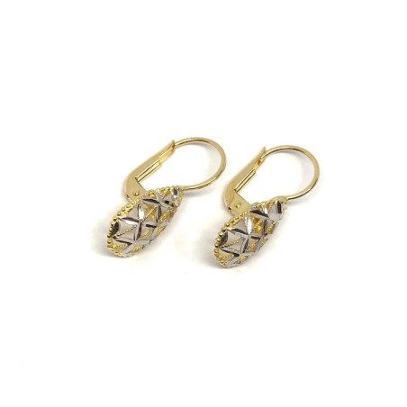 Orecchini pvz oro 18 kt