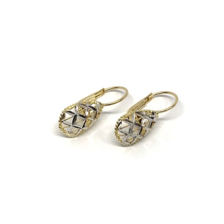 18 kt gold pvz earrings