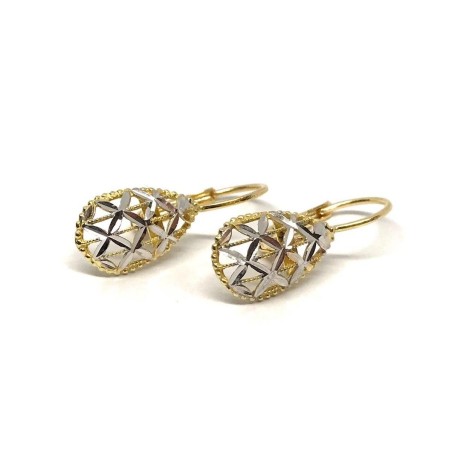 Orecchini pvz oro 18 kt