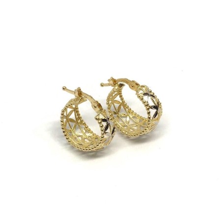 Orecchini pvz oro 18 kt