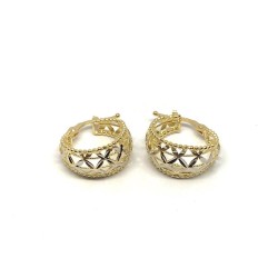 18 kt gold pvz earrings