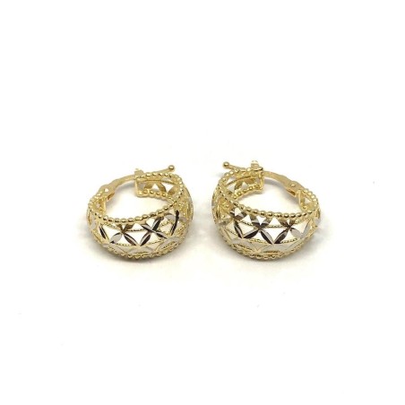 Orecchini pvz oro 18 kt