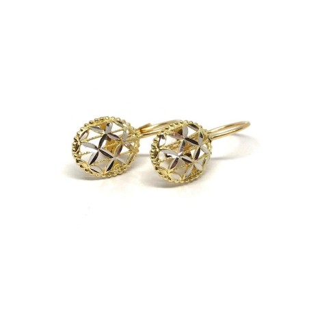 18 kt gold pvz earrings