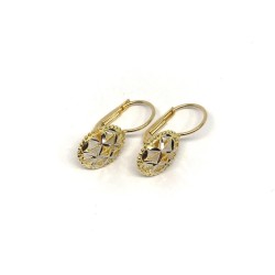 Orecchini pvz oro 18 kt