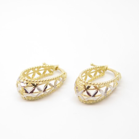 Orecchini pvz oro 18 kt