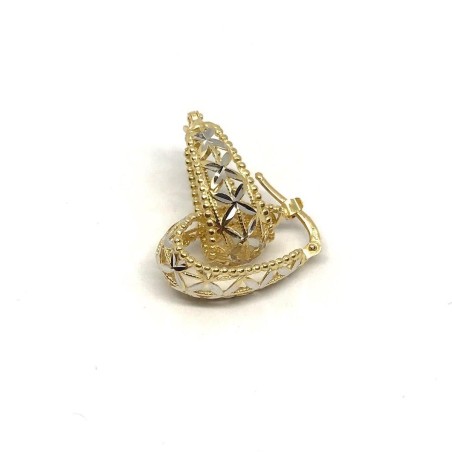 18 kt gold pvz earrings