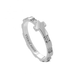 Anello rosario in argento 925